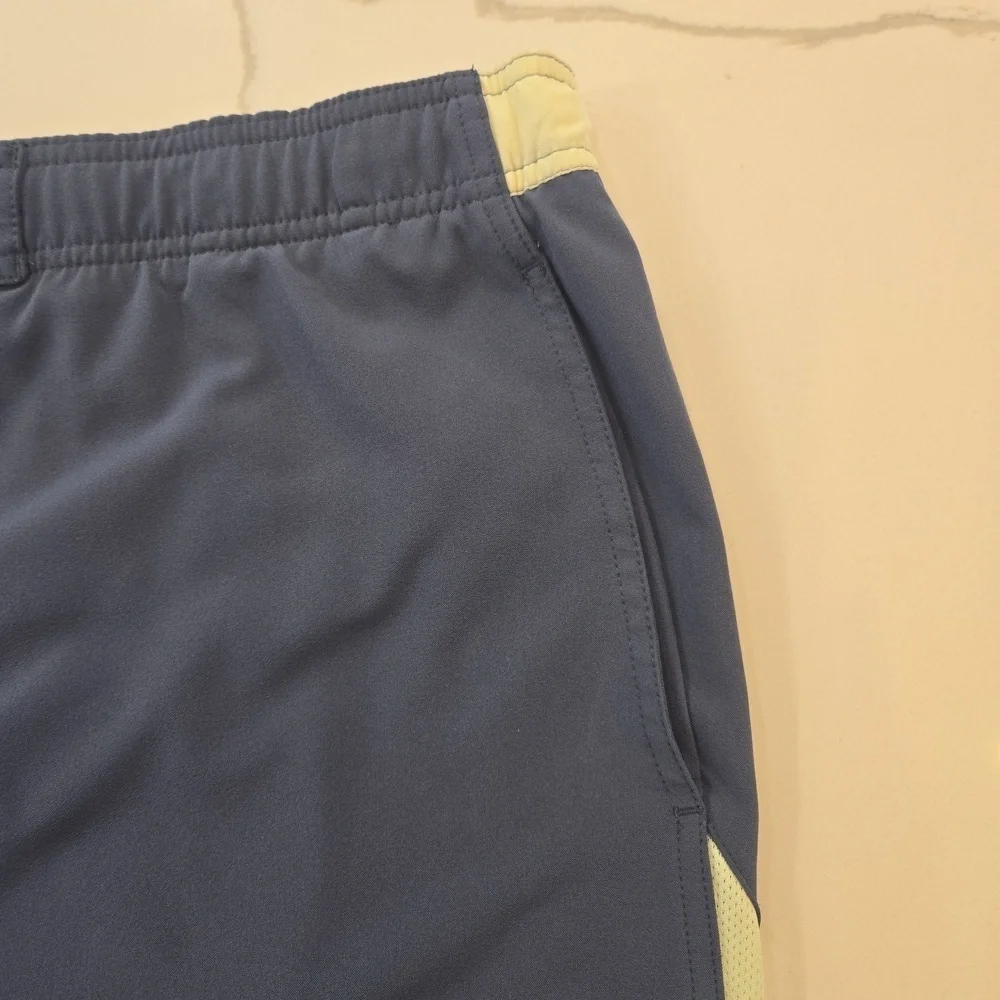 Nike Mens Drawstring Swim Trunks Blue Gray Green Size XL